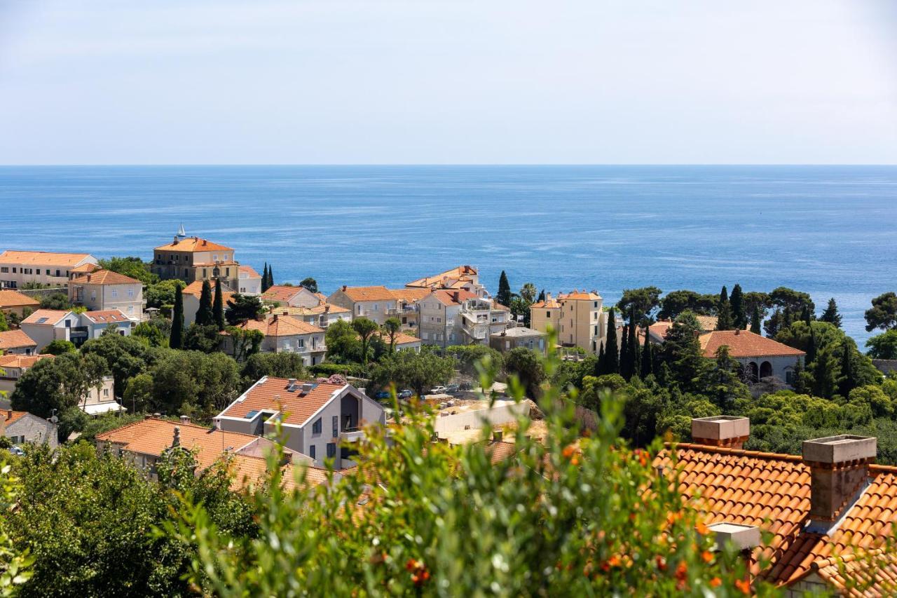 Sunspot Apartment - Beautiful View With Big Garden, Free Parking, Central Dubrovnik Exteriör bild