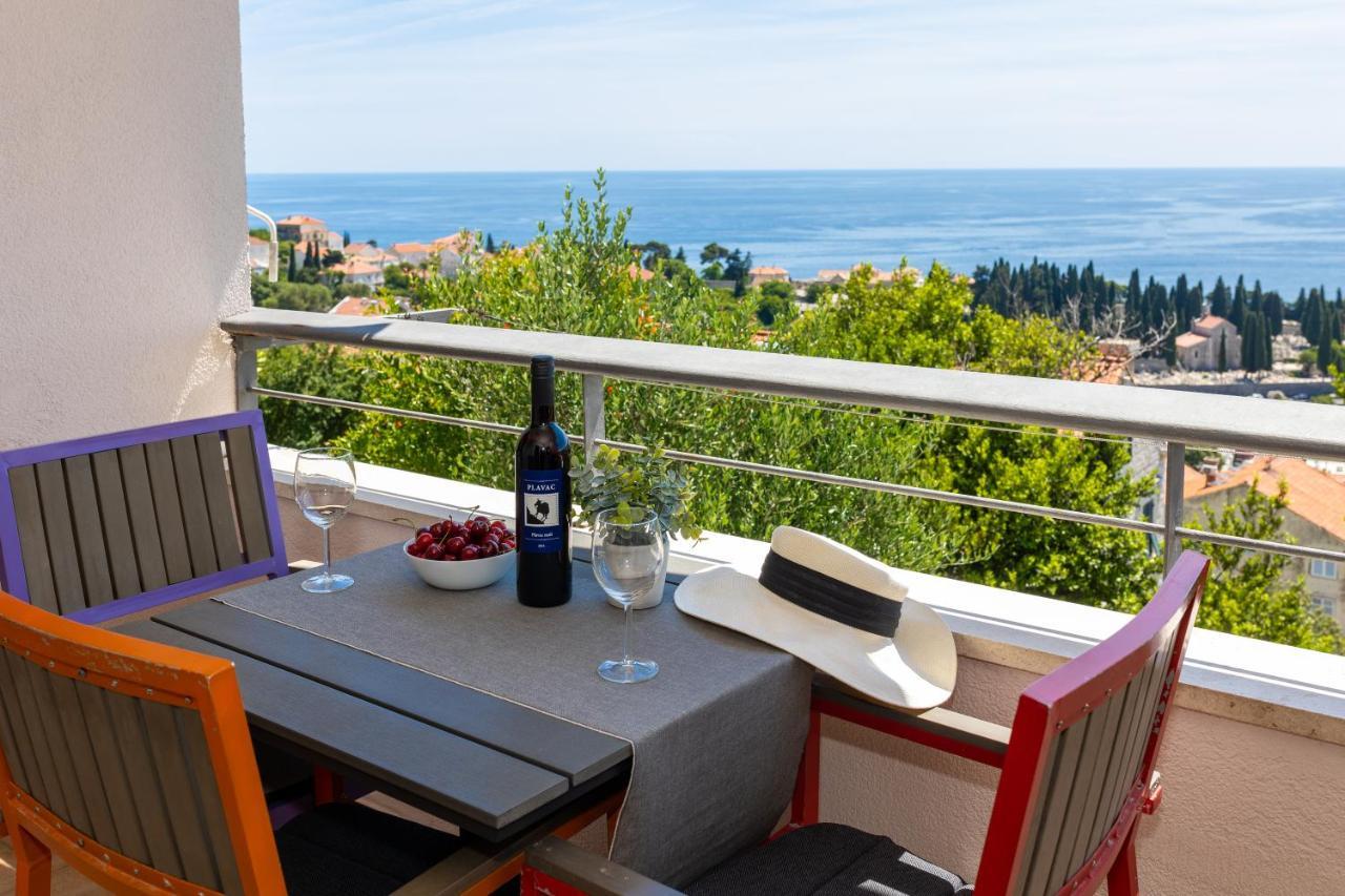 Sunspot Apartment - Beautiful View With Big Garden, Free Parking, Central Dubrovnik Exteriör bild